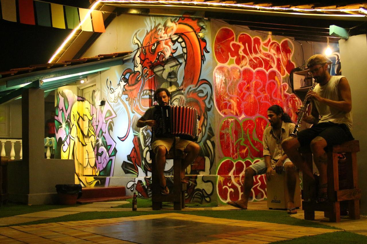 Pappi Chulo Vagator Hostel Exterior foto